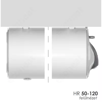 Kép 4/5 - ELDOM Favourite 80 HR vízszintes elektromos vízmelegítő (2 kW - Ø 462 mm - 80 liter - jobbos)