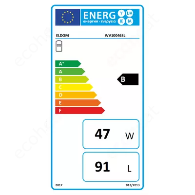 Kép 2/5 - ELDOM Green Line SL100 - energiacimke